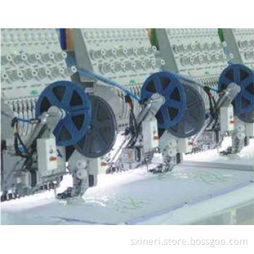 Mixed digital 8 Head Tubular Embroidery Machine With Sequin